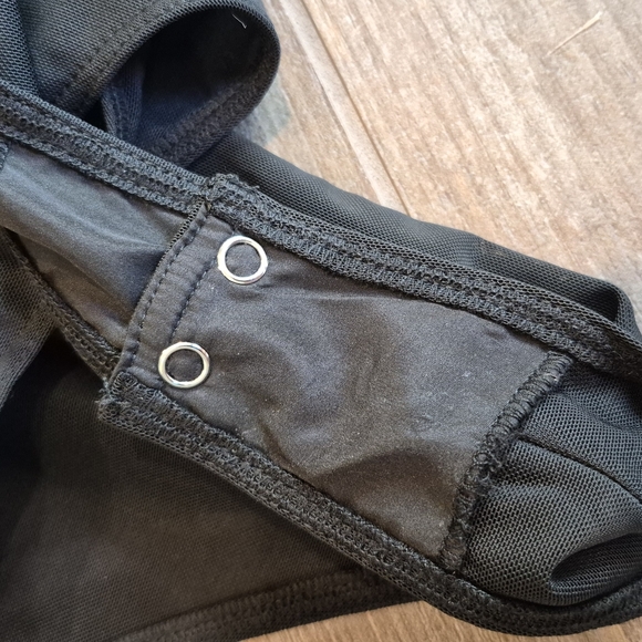 Bardot Oskar Lace Bustier Bodysuit, Snap Closure, Detachable Shoulder Straps, 2 - Picture 13 of 16